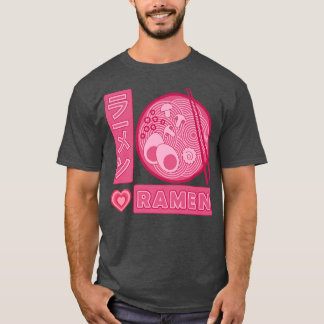 Ramen Girl houdt van Anime Ramen Japans T-shirt