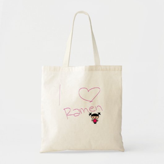 Ramen Girl Tote Bag (Voorkant)