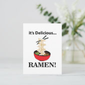 Ramen Het is een heerlijke Ramen Briefkaart (Staand voorkant)