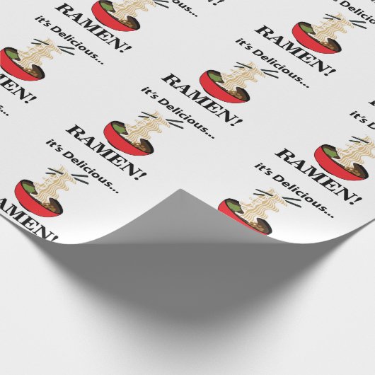 Ramen Het is een heerlijke Ramen Cadeaupapier (Hoek)