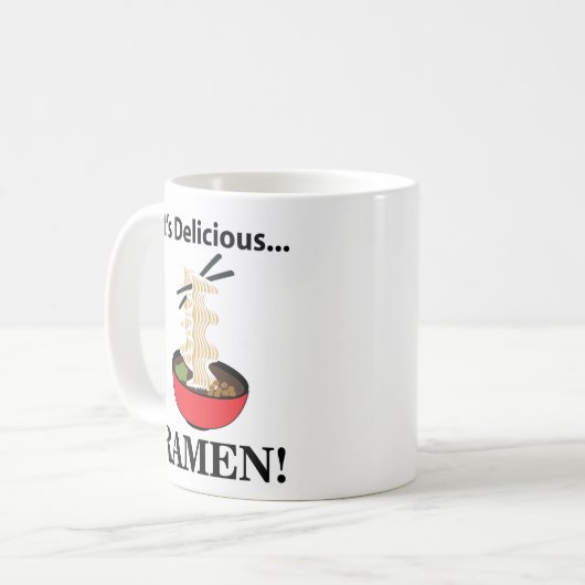 Ramen Het is een heerlijke Ramen Koffiemok (Voorkant links)
