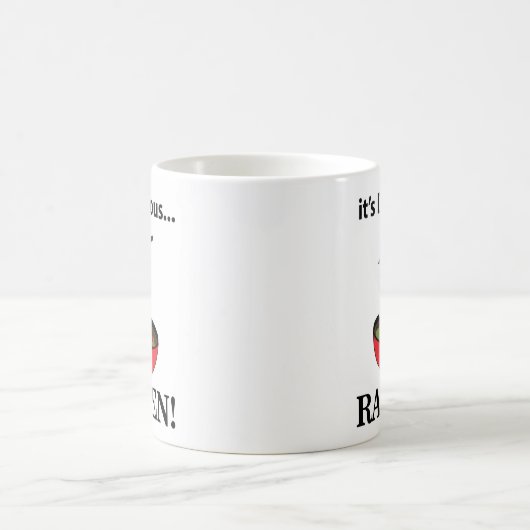 Ramen Het is een heerlijke Ramen Koffiemok (Center)