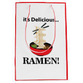 Ramen Het is een heerlijke Ramen Medium Cadeauzakje (Voorkant)