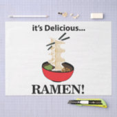 Ramen Het is een heerlijke Ramen Tissuepapier (Craft)