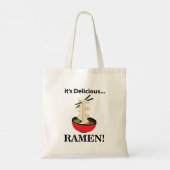 Ramen Het is een heerlijke Ramen Tote Bag (Achterkant)