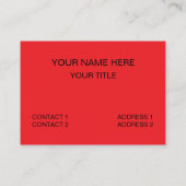 Ramen Het is een heerlijke Ramen Visitekaartje (Achterkant)