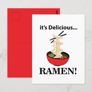 Ramen Het is heerlijke Ramen Briefkaart