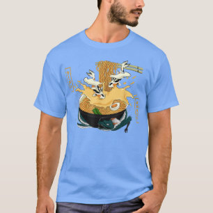 Ramen Hiragana Bowl van noedels Koi Fish Asian Dra T-shirt
