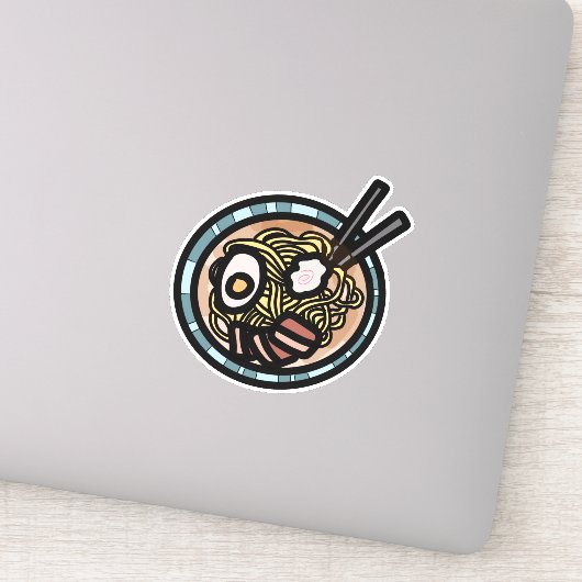 Ramen houdt van schattig Japans Sticker (Detail)