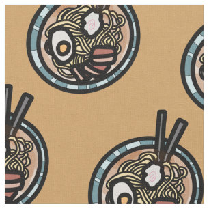 Ramen houdt van schattig Japans Stof