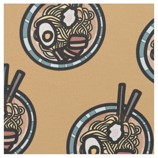 Ramen houdt van schattig Japans Stof (Close Up)