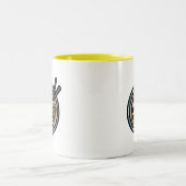 Ramen houdt van schattig Japans Tweekleurige Koffiemok (Center)