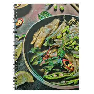 Ramen-illustraties Notitieboek