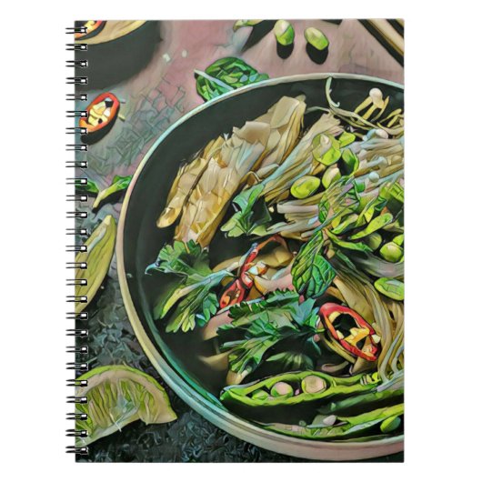 Ramen-illustraties Notitieboek (Voorkant)