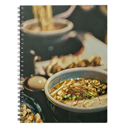Ramen-illustraties Notitieboek (Voorkant)