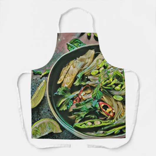Ramen-illustraties Schort (Voorkant)