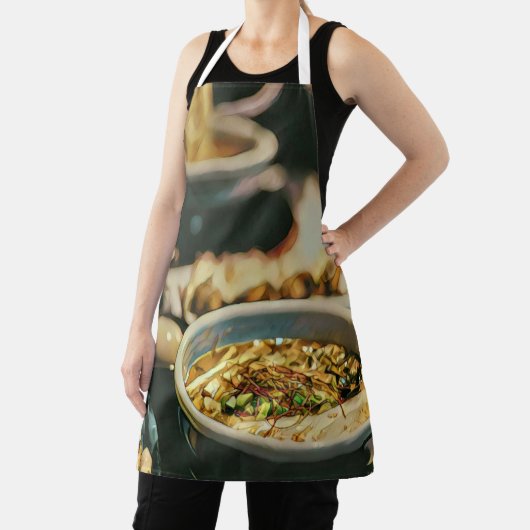 Ramen-illustraties Schort (Insitu)