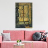 Ramen in het Bataille-restaurant van Vincent van G Canvas Afdruk (Insitu (Woonkamer))