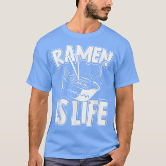 Ramen is life Anime Japanse ijzige soep T-shirt