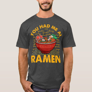 Ramen Japanese Anime T-shirt Food Lover Cute Funny