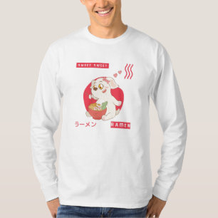 Ramen Japanners noedles sweet Dog Eats Ramen T-shirt