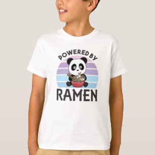 Ramen Japanners noedles Sweet Panda Eats Ramen T-shirt