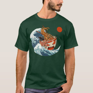 Ramen Japans eten Kaiju Kawaii Anime Gift Girls T-shirt