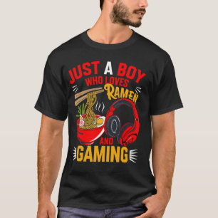 Ramen Japanse Noedels Ramen En Gaming Liefhebbers T-shirt