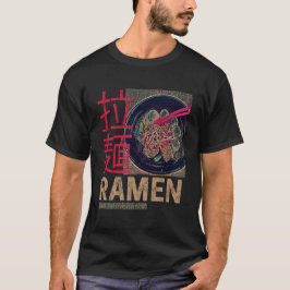 Ramen Japanse Noodle Anime Vintage T-shirt