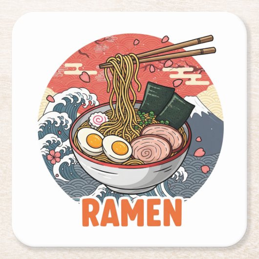 Ramen Kartonnen Onderzetters (Voorkant)