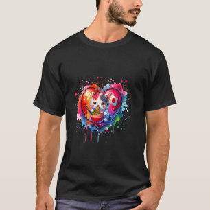 Ramen Kat Japan Liefde Noedel Kom Japanse Eten T-shirt