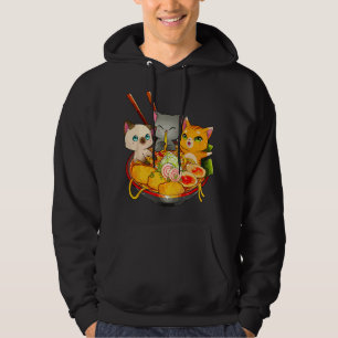 Ramen Kat Kawaii Neko Anime Otaku Katten Japans Ne Hoodie