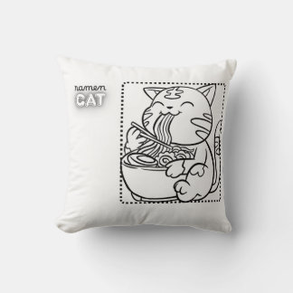 Ramen Kat Kussen