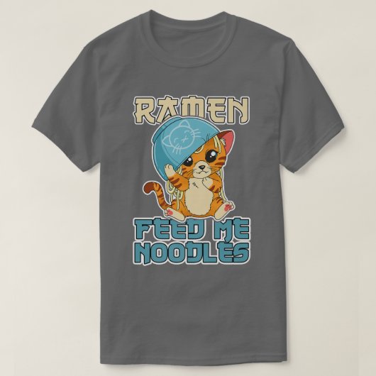 Ramen Kawaii Cat1917 T-shirt (Design voorkant)