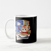 Ramen Kawaii Cat Anime Koffiemok (Links)