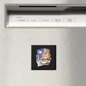 Ramen Kawaii Cat Anime Magneet (Insitu (Vaatwasser))