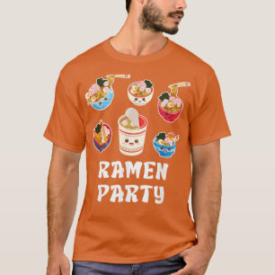 Ramen Kawaii Japanner noodle Bowl Ramen Party T-shirt