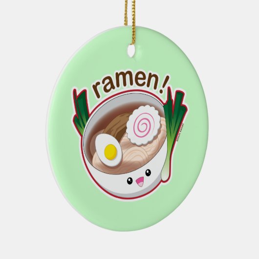 Ramen! Keramisch Ornament (Rechts)