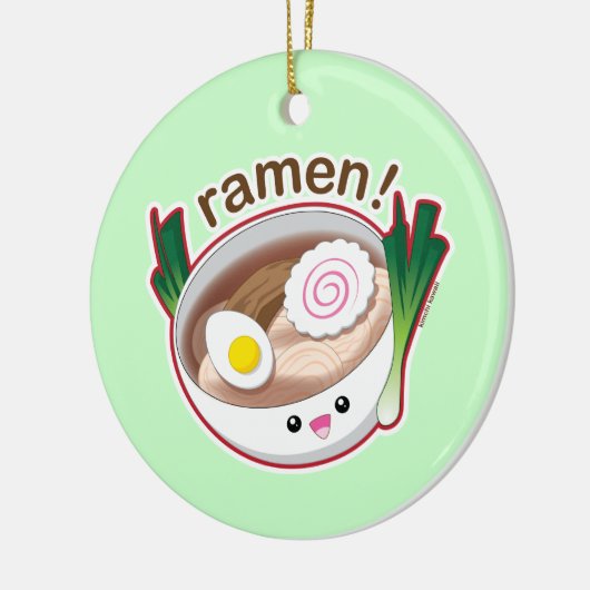 Ramen! Keramisch Ornament (Links)