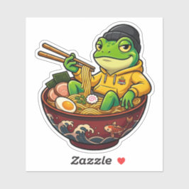 Ramen Kikker Sticker
