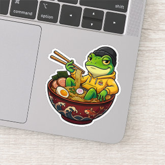 Ramen Kikker Sticker