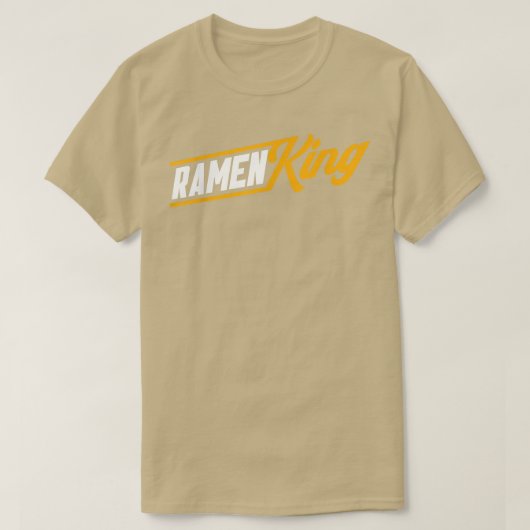 Ramen King Asian Food Japanese Soup Cup Noodle 137 T-shirt (Design voorkant)