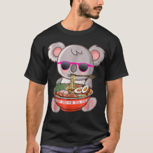 Ramen Koala Anime Otaku T-shirt