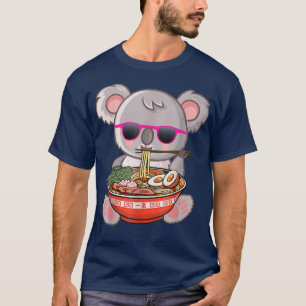Ramen Koala Anime Otaku T-shirt