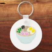 Ramen Kom Sleutelhanger (Achterkant)