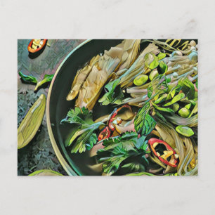 Ramen-kunstwerk Briefkaart