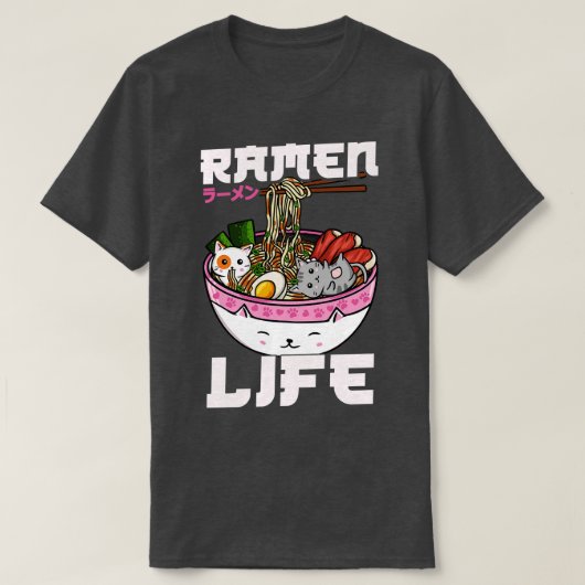 Ramen Leven Japanse Soep 1 T-shirt (Design voorkant)