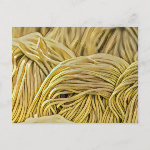 Ramen liefhebber kunstwerk briefkaart