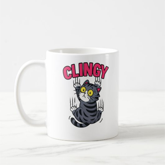 Ramen Liefhebber Zwarte Kat Koffiemok (Links)