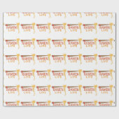 Ramen Life Japans voedsel grappig student Gift Ide Cadeaupapier (Vlak)